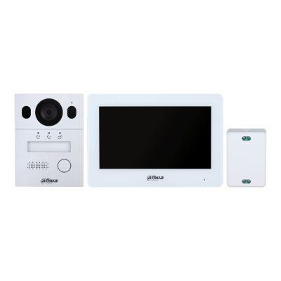 Kit de Videoporteiro DAHUA DHI-KTX01(S) (Preto e Branco)
