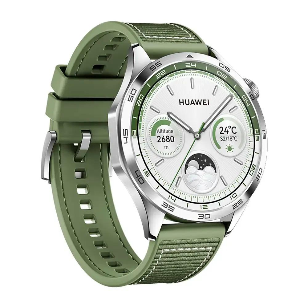 Smartwatch HUAWEI Watch GT 4 46 mm (Retangular - OLED - 1,43" - Verde) — miniatura 3
