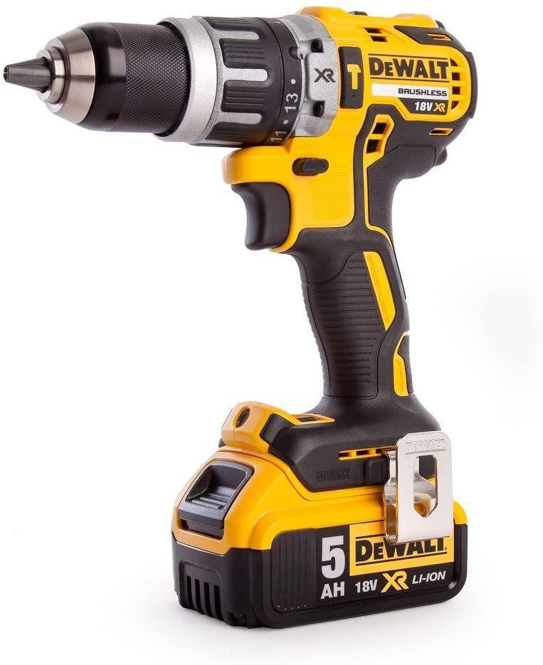 Kit de Berbequim Aparafusador e Aparafusadora de Impacto DEWALT DCK266P2T-QW (Prateado)