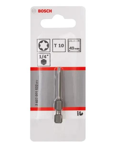 Ponta de Aparafusar Torx BOSCH 2607001632 (T10 - 49 mm - Extra Dura) — miniatura 2