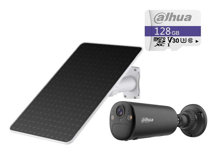 Câmara de Segurança IP DAHUA DH-KIT/BF4CA-4G-XL/M0508 (Exterior - 4 MP - 2560 x 1440 pixels - Preto)