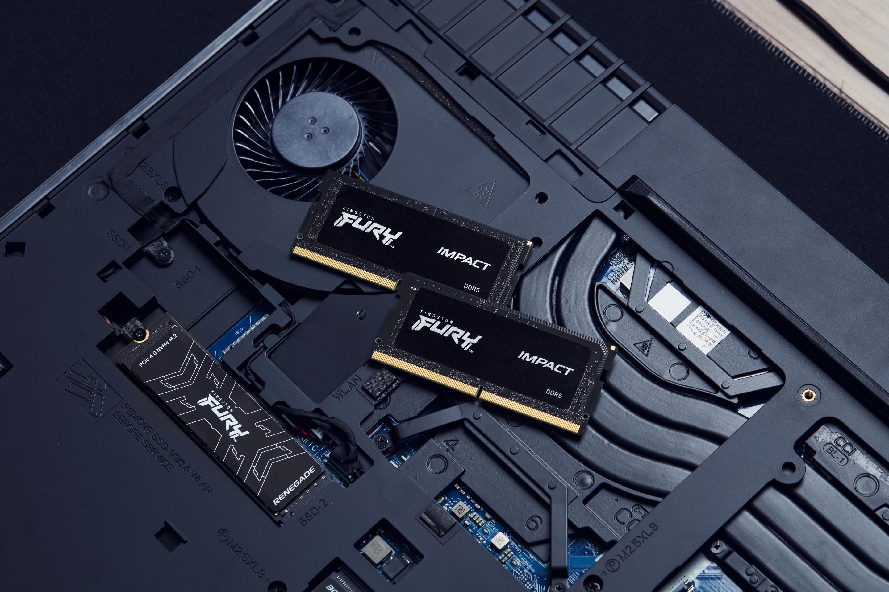 Memória RAM KINGSTON FURY Impact KF548S38IB-8 (4800 MT/s - 8 GB - 262-pin SO-DIMM) — miniatura 8