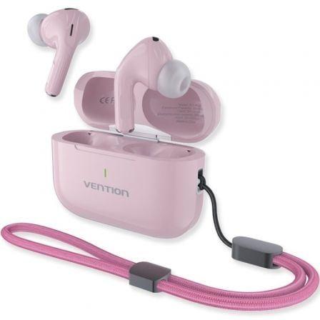 Auscultadores VENTION Echo Lite E11 Plus (Bluetooth 6.0 - Rosa)