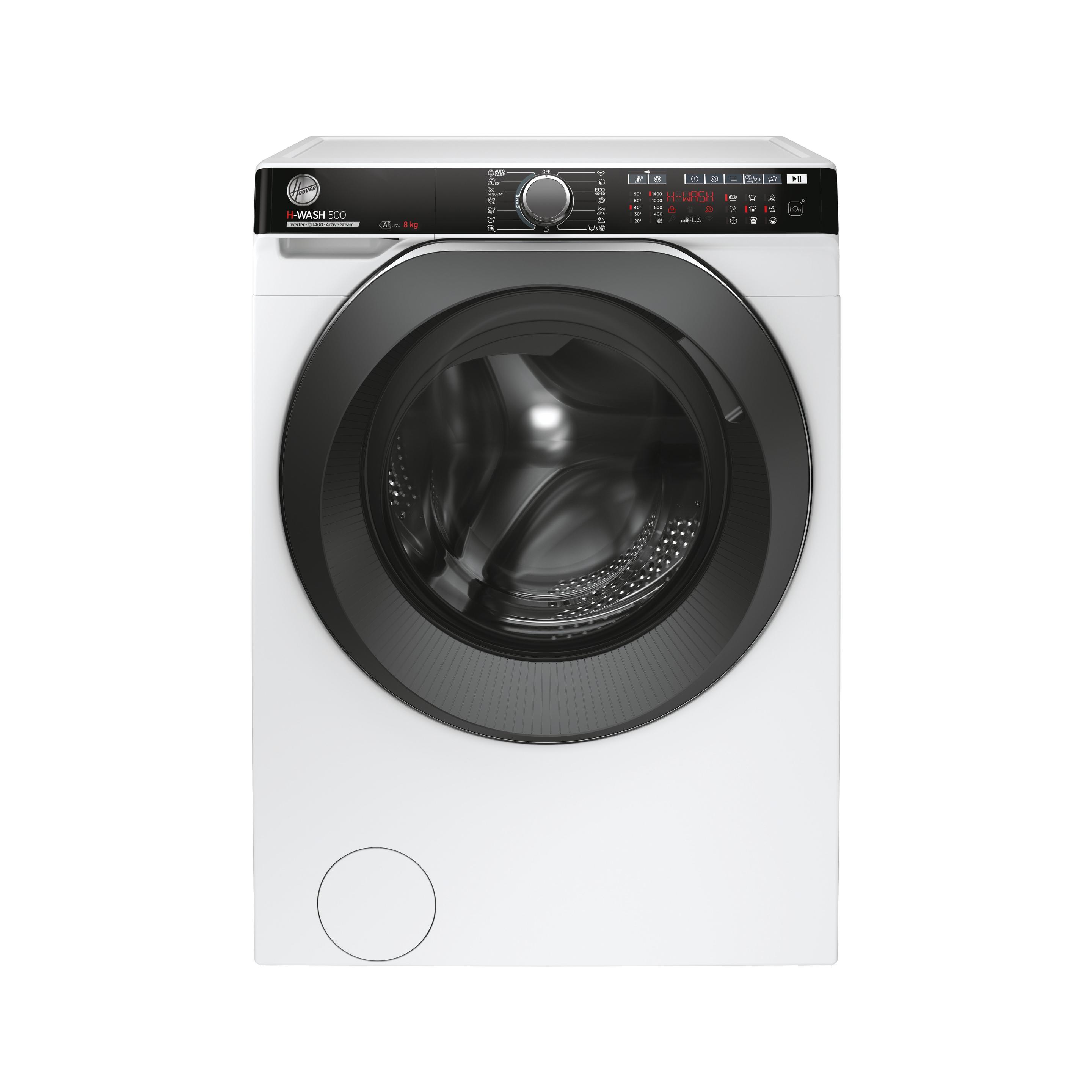 Máquina de Lavar Roupa Independente HOOVER H-WASH 500 HWP48AMBC7/1-S (1400 RPM - B - 44 l - Branco)