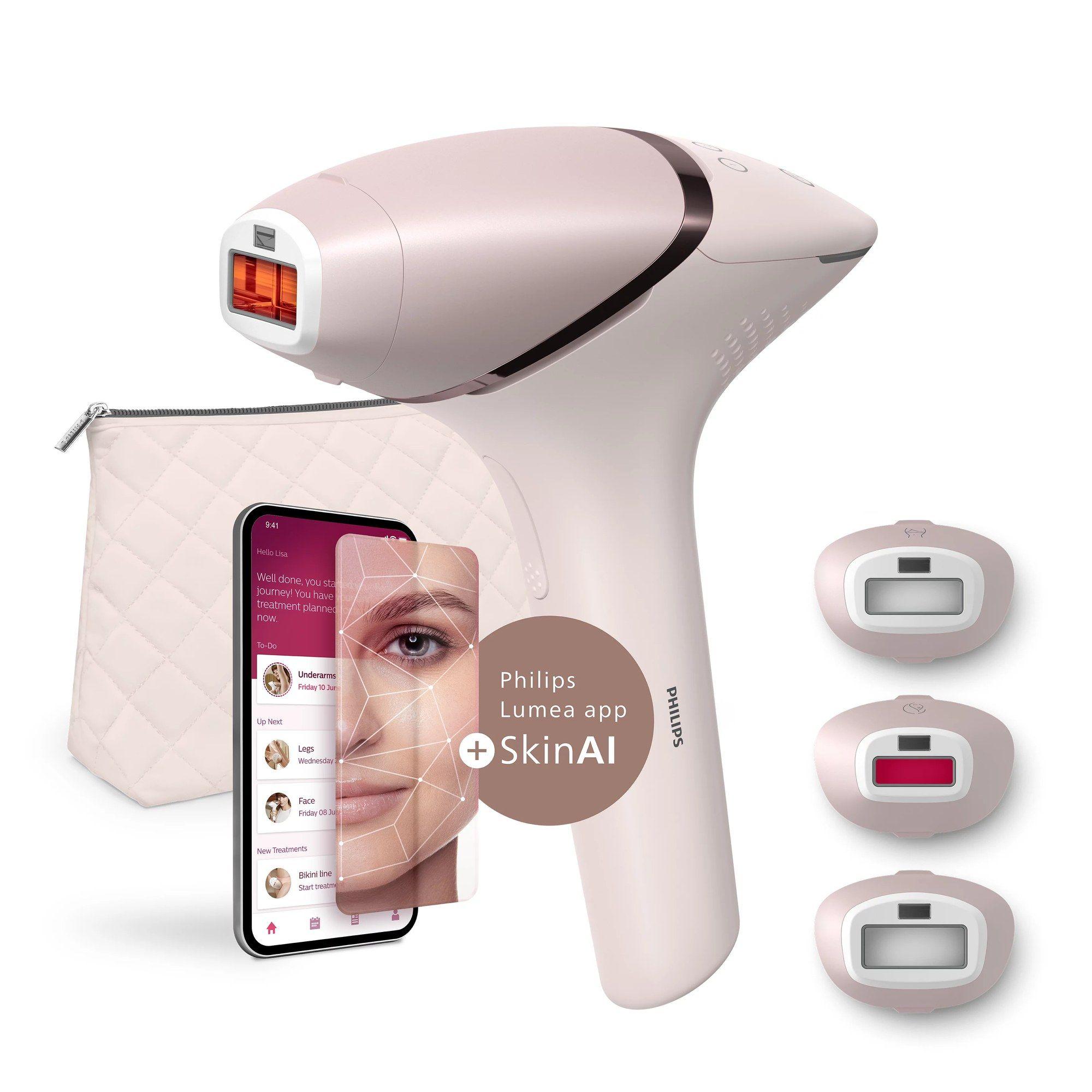 Depiladora IPL PHILIPS Lumea 9900 Series BRI953/02 (Rosa e Rosa Dourado), miniatura 2