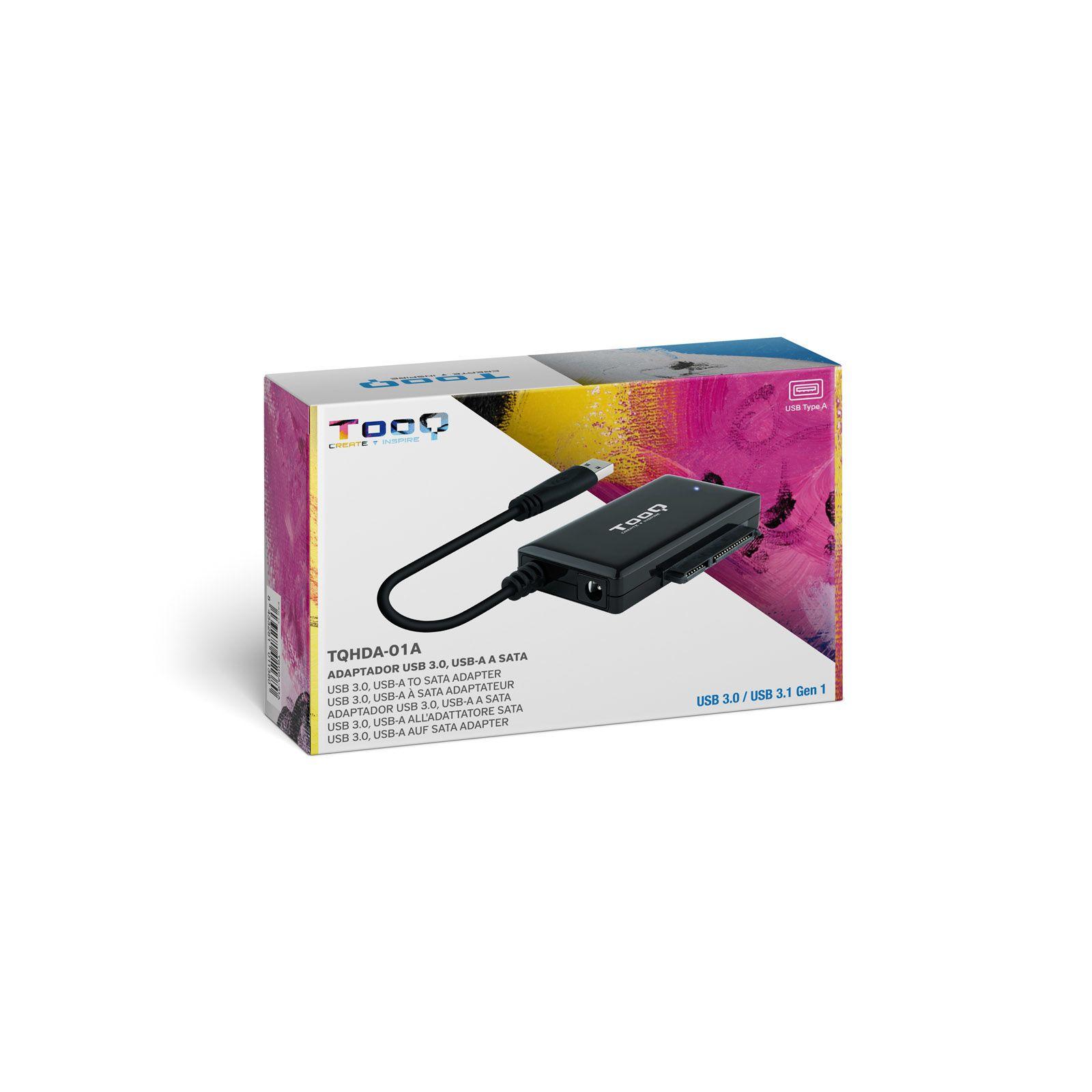 Base de Acoplamento TOOQ TQHDA-01A (4 TB - 2.5,3.5 " - Preto) — miniatura 5