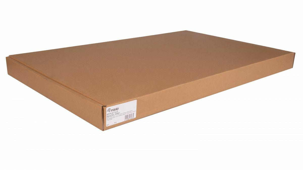 Prateleira para Rack EQUIP EZVS-19-1-10-G (19" - 1U - 100 kg - Cinzento-claro) — miniatura 4
