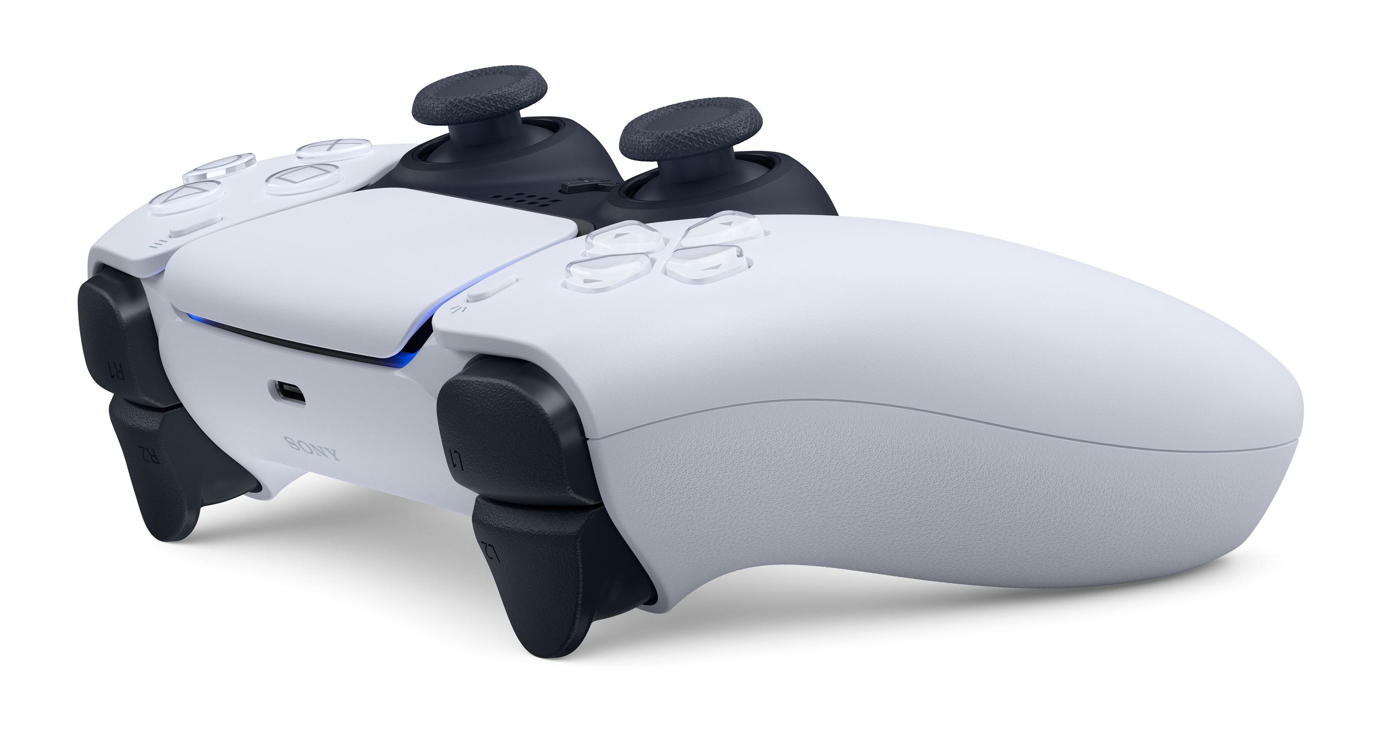 Comando SONY DualSense v3 (PlayStation - Com fios e sem fios - Bluetooth/USB - Branco) — miniatura 4