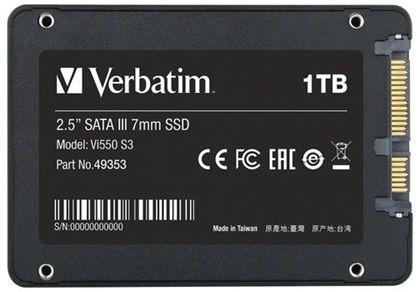 SSD VERBATIM Vi550 S3 (1 TB - 2,5" - SATA - Preto) — miniatura 5