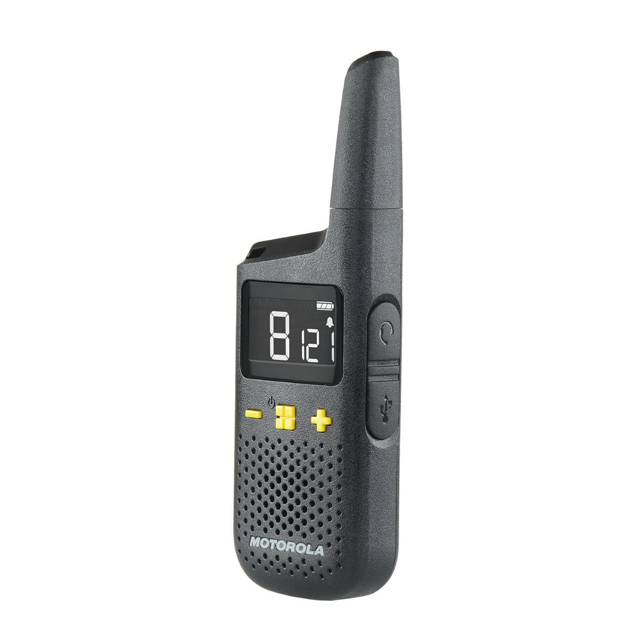 Walkie-Talkies MOTOROLA XT185 (24 h - Preto), miniatura 3