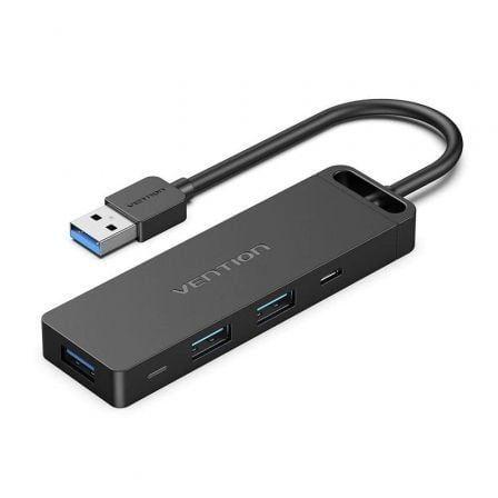Hub USB 3.0 VENTION CHVBB (Preto)