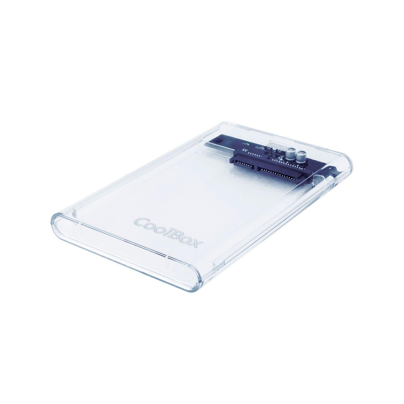 Caixa Externa para Discos COOLBOX COO-SCT-2533 (2 TB - 2,5" - SATA - Transparente) — miniatura 2