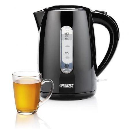 Jarro Elétrico PRINCESS 236017 (2200 W - 1,7 l - Preto)