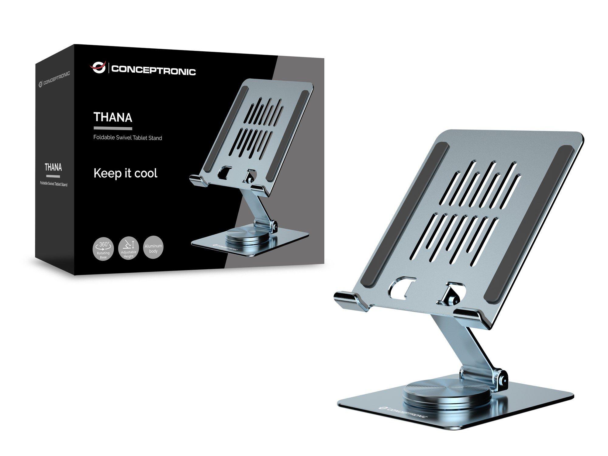 Suporte de Mesa para Tablet CONCEPTRONIC THANA09G (Cinzento) — miniatura 4