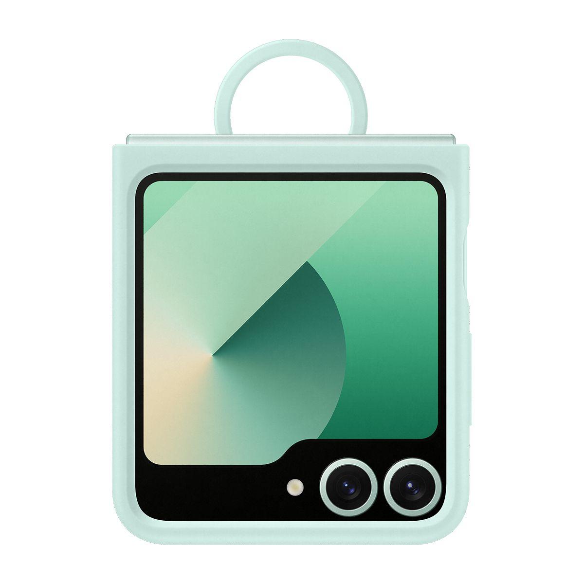 Capa SAMSUNG EF-PF741TMEGWW (Silicone - Azul Menta)