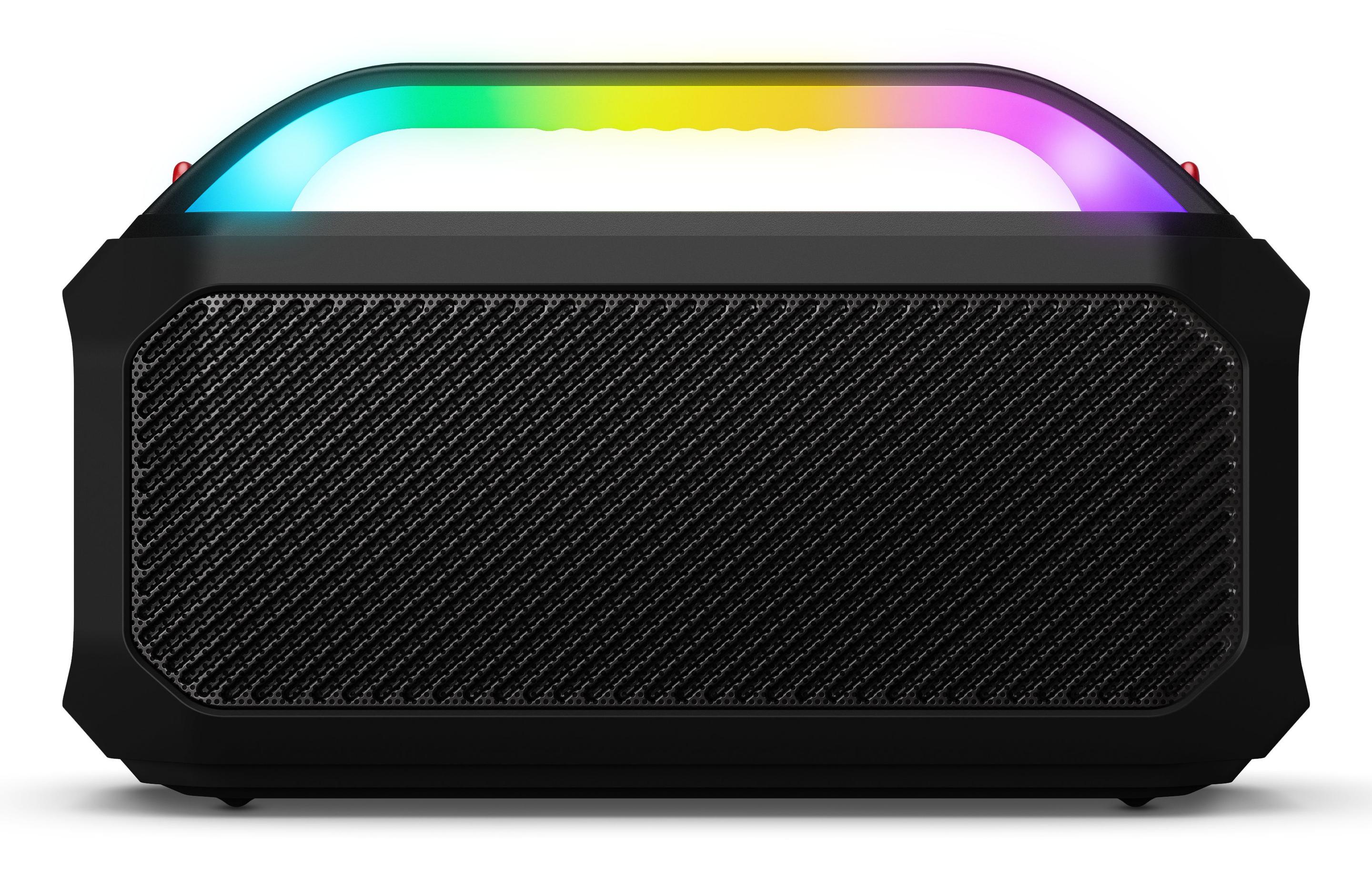 Coluna Portátil PHILIPS TAS7000EB/00 (Com fios e sem fios - 50 W - 2.0 canais - Preto), miniatura 2