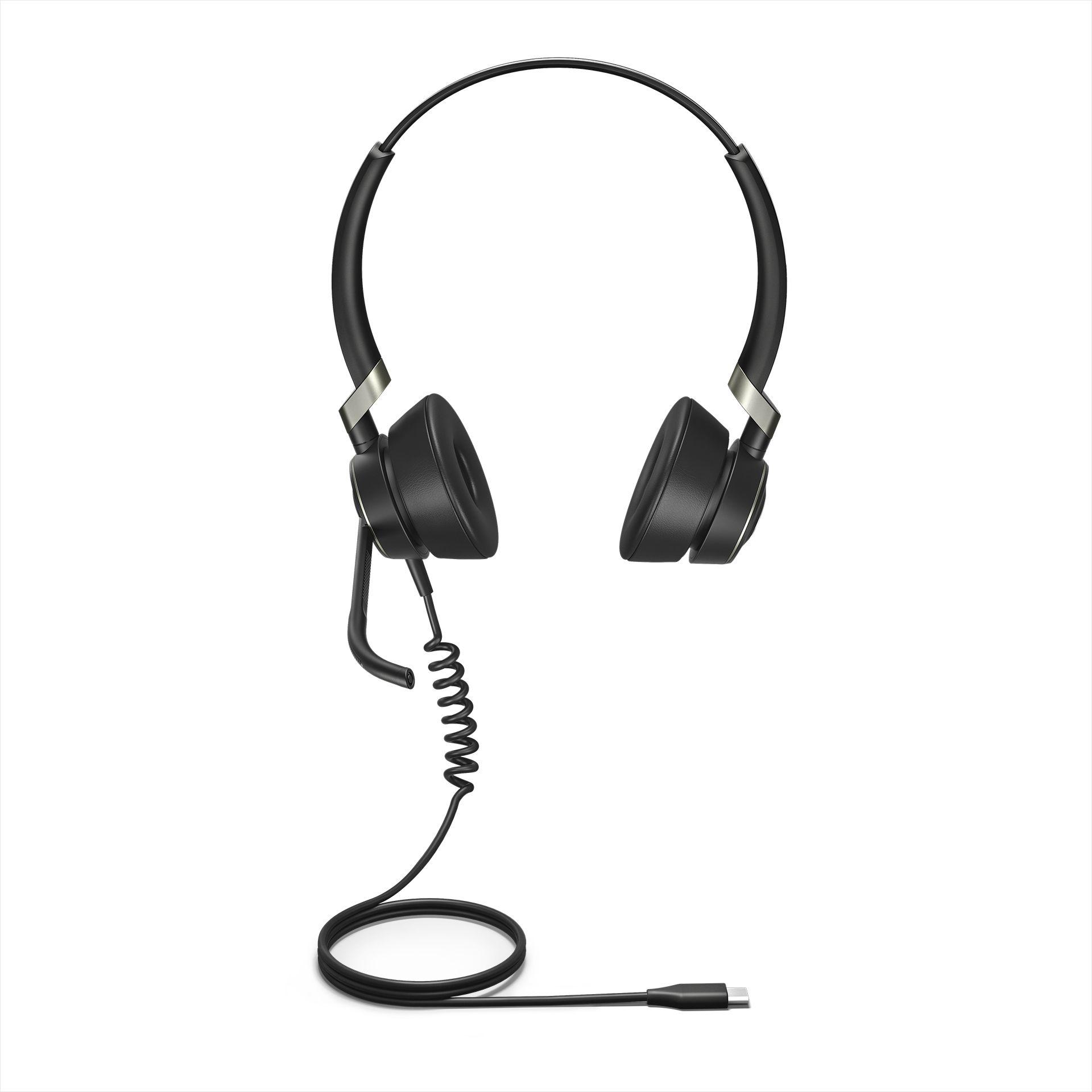 Headset JABRA Engage 50 Stereo (Binaural - Com fios - USB-C - Preto), miniatura 4