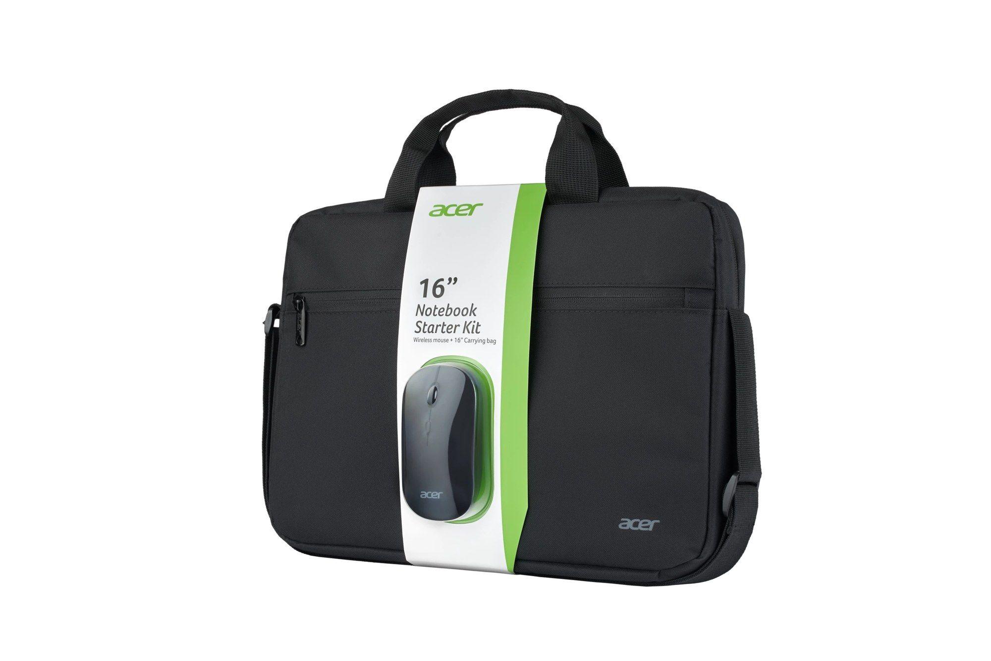 Mala para Portátil com Rato ACER GP.ACC11.03V (3,6 l - Poliéster - 40,6 cm - Preto), miniatura 2