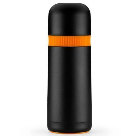 Termo para Comida e Líquidos BRA Enjoy Efficient (Aço inoxidável 18/10 - Preto e Laranja)