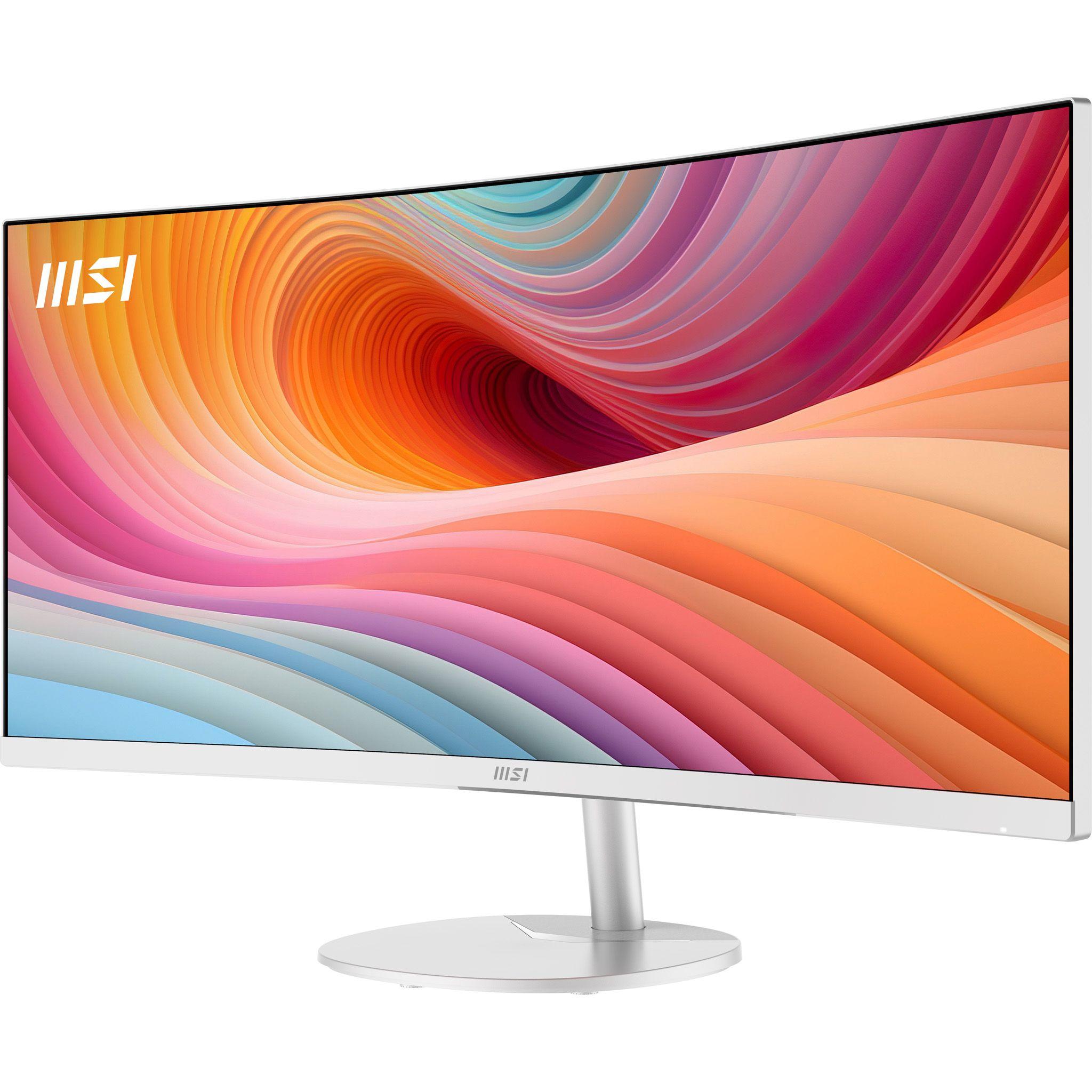 Monitor MSI PRO MP341CQW E12 (34" - VA - 120 Hz - Branco) — miniatura 7