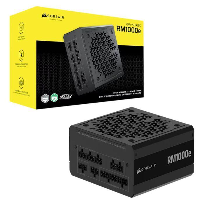 Fonte de Alimentação Gaming CORSAIR RM1000e (ATX - 1000 W - 80 PLUS Gold - Preto), miniatura 6
