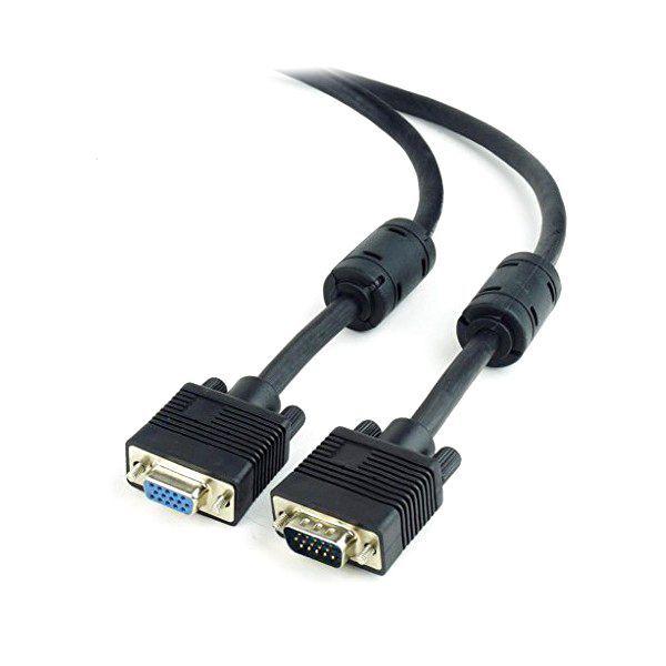Cabo de Extensão VGA GEMBIRD CC-PPVGAX-6B (1,8 m - Preto) — miniatura 2