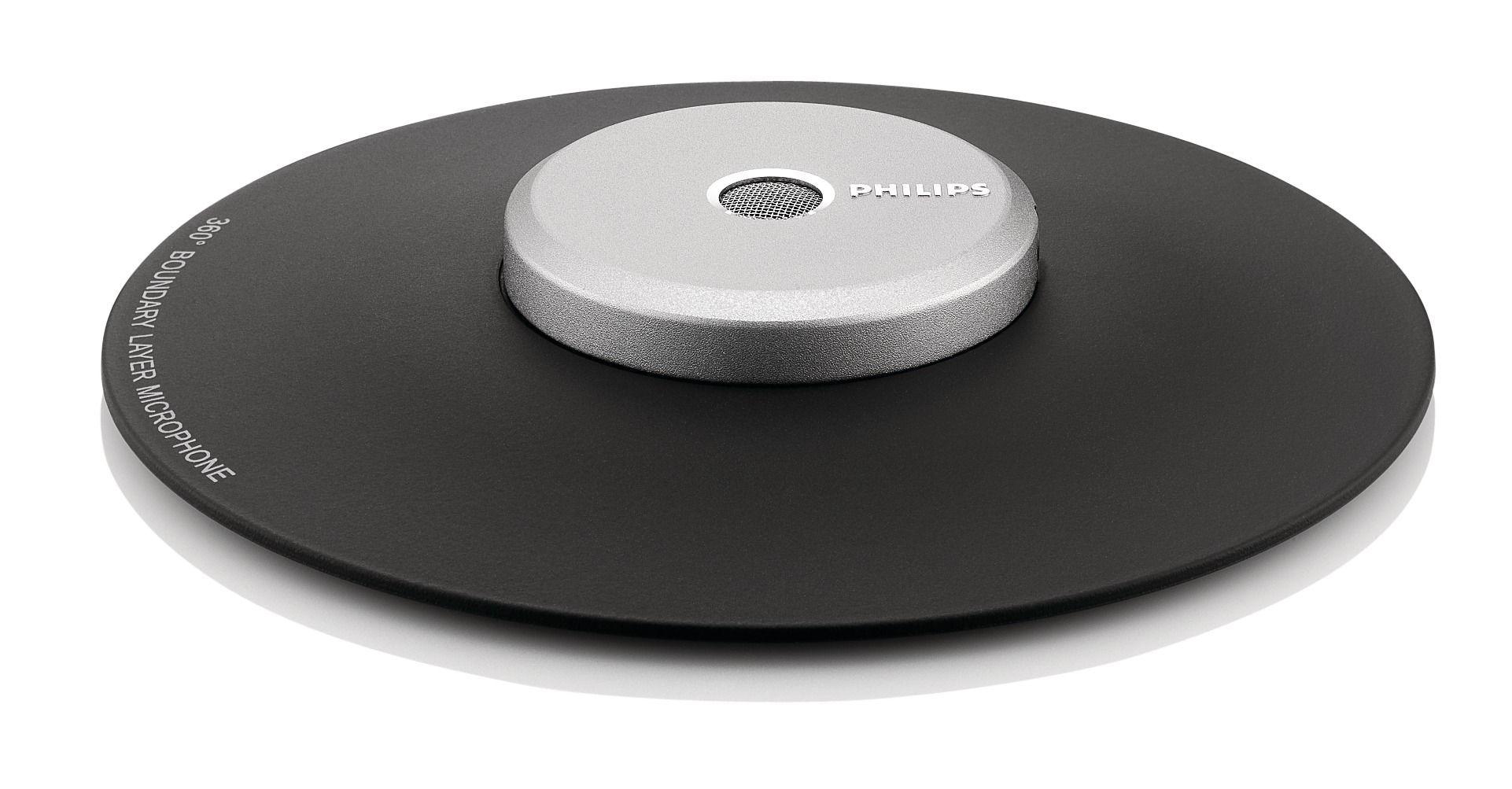 Microfone de Conferência PHILIPS LFH9172/00 (Condensador electret - Com fios - 3,5 mm - Preto)