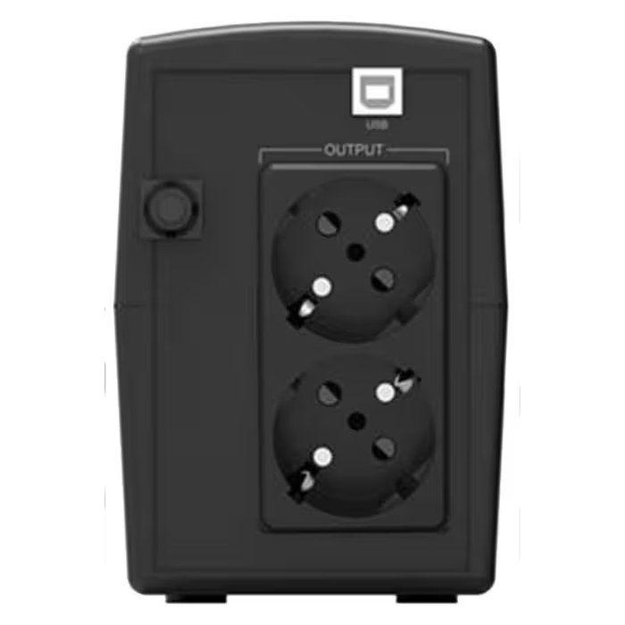UPS PHASAK Sirius PH 7310 (USB Type-B - Schuko - Preto), miniatura 3