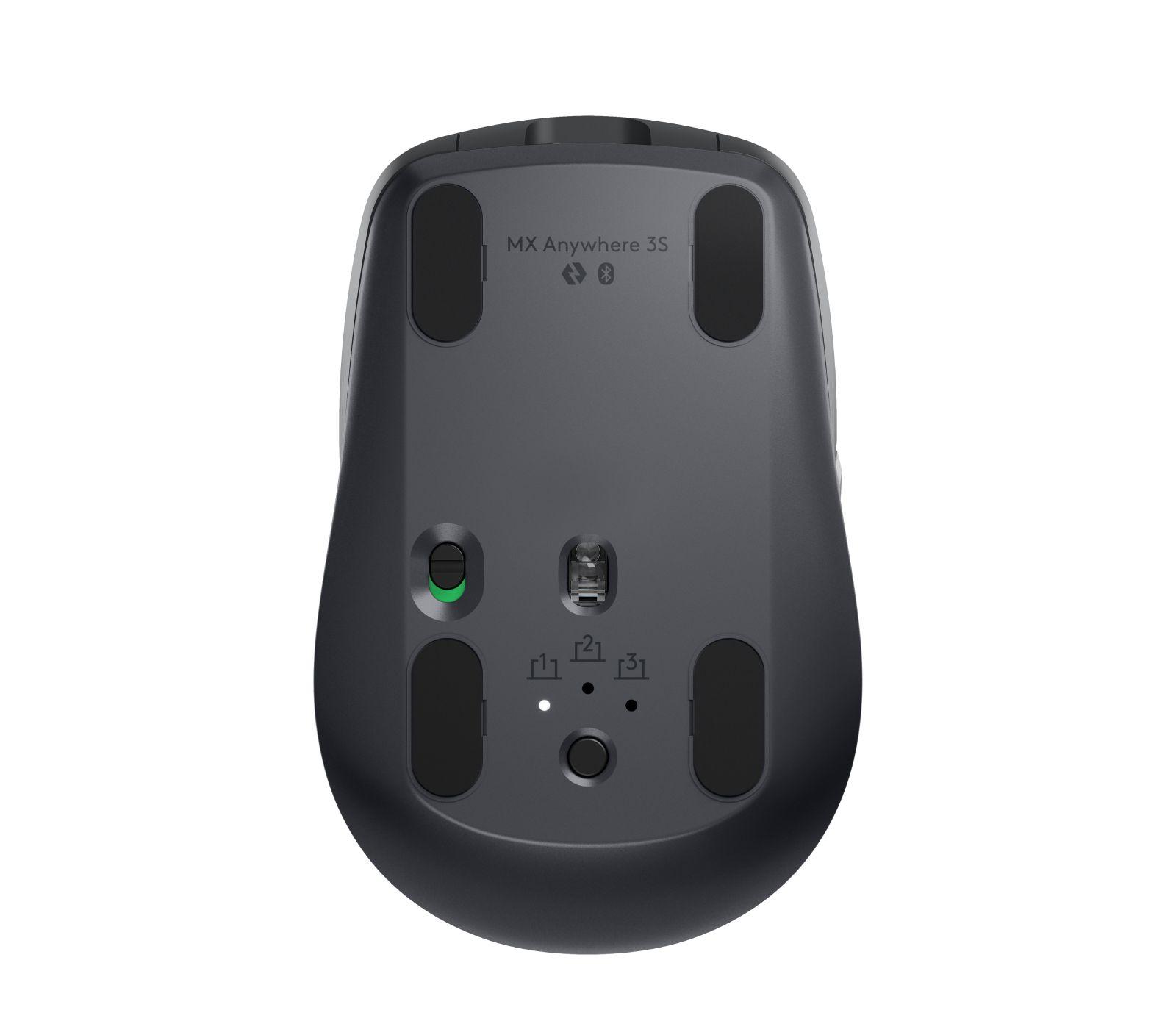 Rato LOGITECH MX Anywhere 3S (Mão direita - 8000 DPI - Laser - Grafite) — miniatura 3