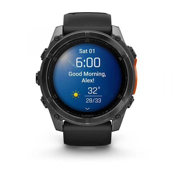 Smartwatch GARMIN fēnix 8 (AMOLED 1,4" - 51 mm - Cinzento Ardósia e Preto), miniatura 2