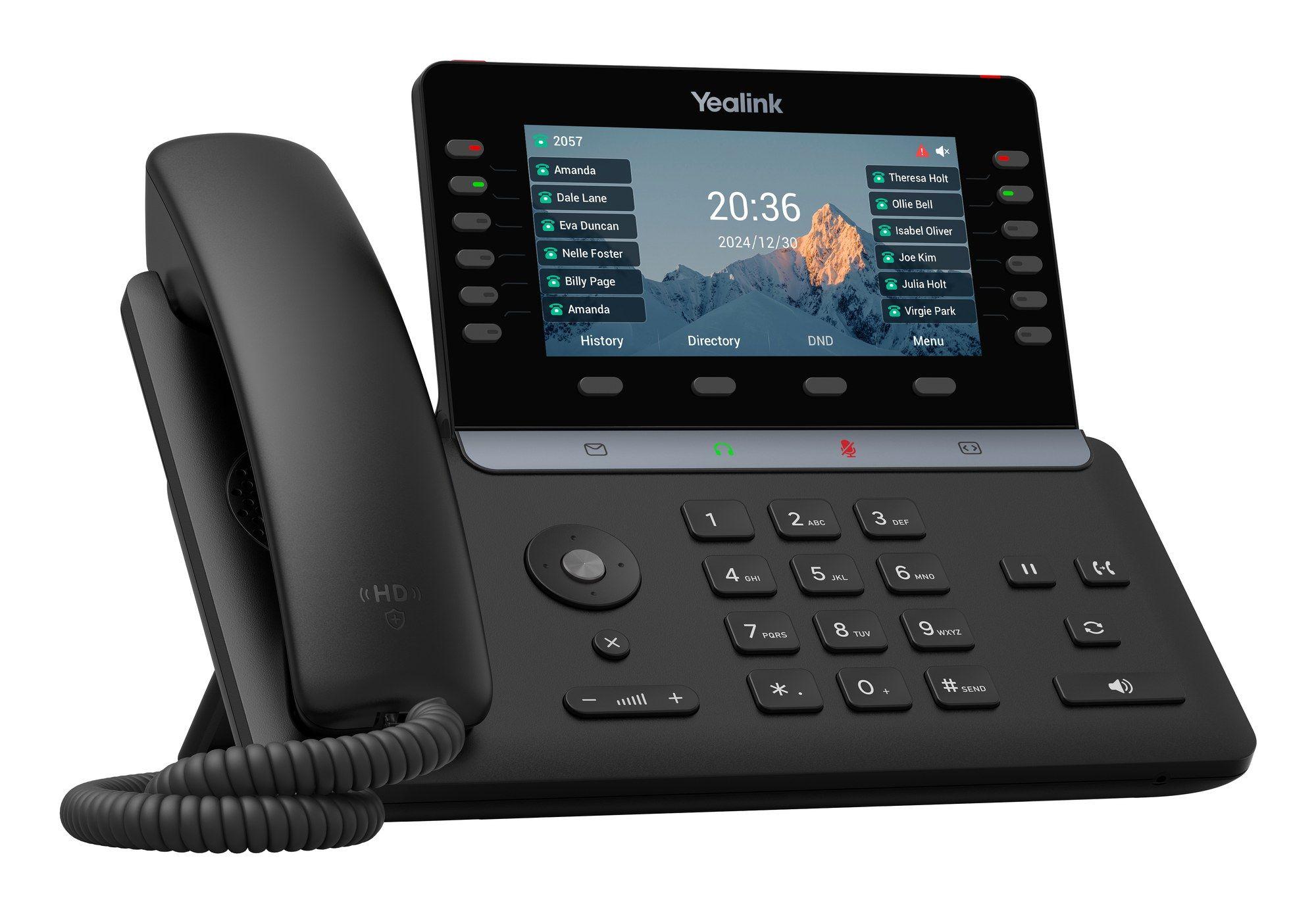 Telefone IP YEALINK SIP-T85W (5,5" - Preto), miniatura 2