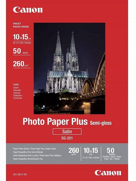 Papel Fotográfico CANON 1686B015 / SG-201 S (Branco), miniatura 2
