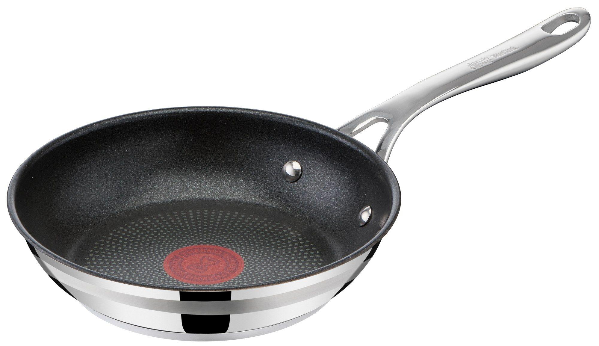 Frigideira TEFAL Jamie Oliver Cook Smart E3100234 (Aço inoxidável - 20 cm - Aço inoxidável)