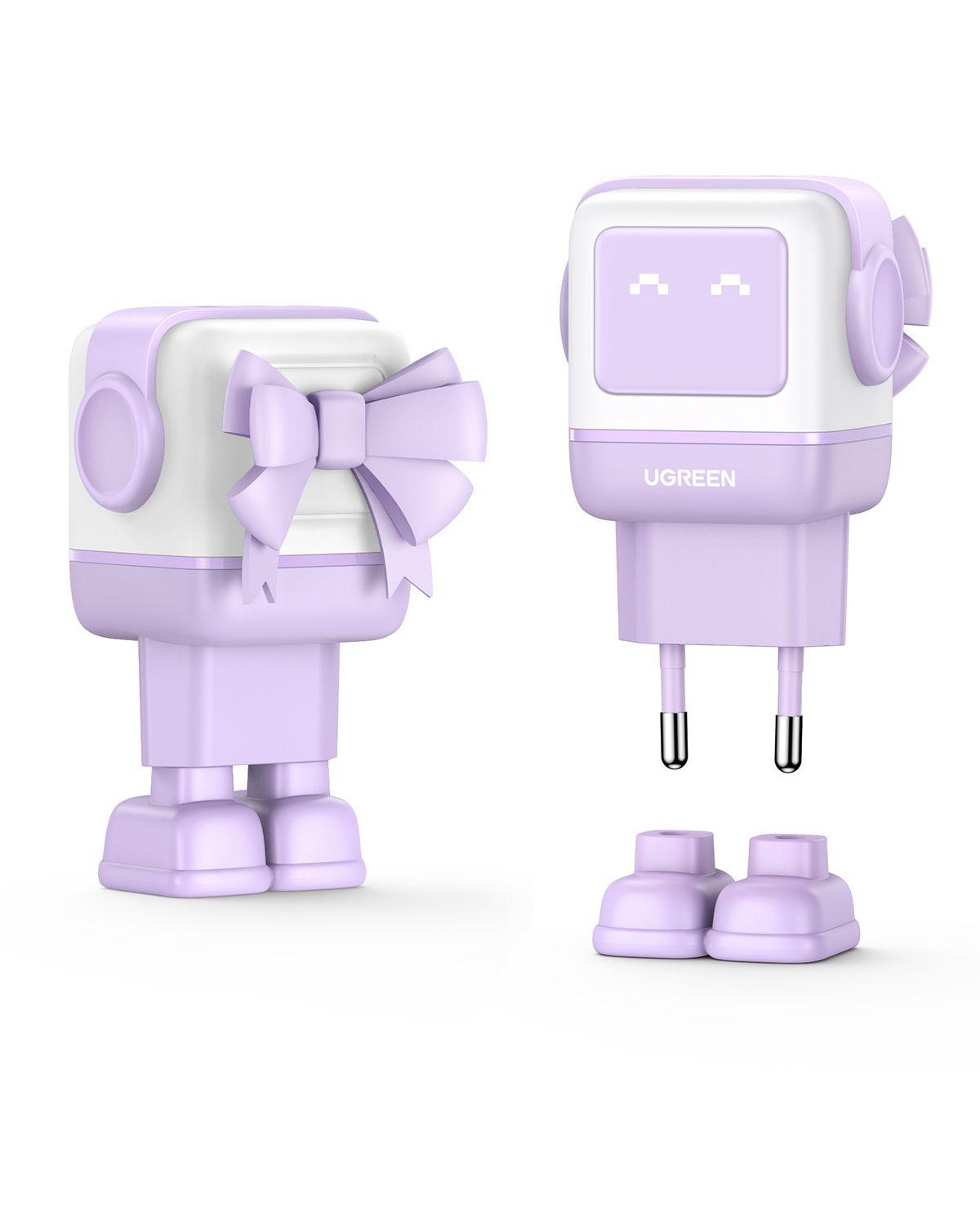 Carregador UGREEN Nexode RG Robot (65 W - Lilás), miniatura 4