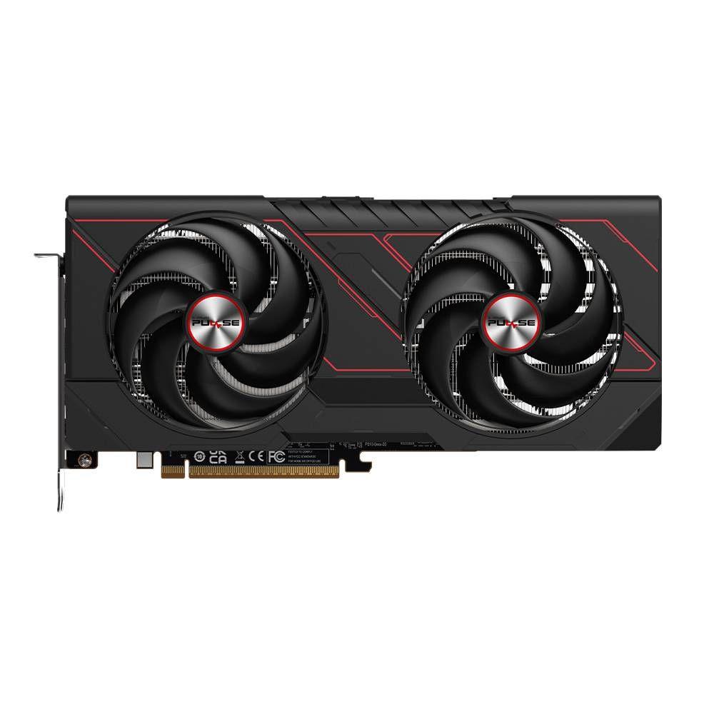 Placa Gráfica SAPPHIRE Radeon RX 9070 GRE Pulse Gaming OC (Radeon RX 9070 GRE - 12 GB - GDDR6 - Preto) — miniatura 3