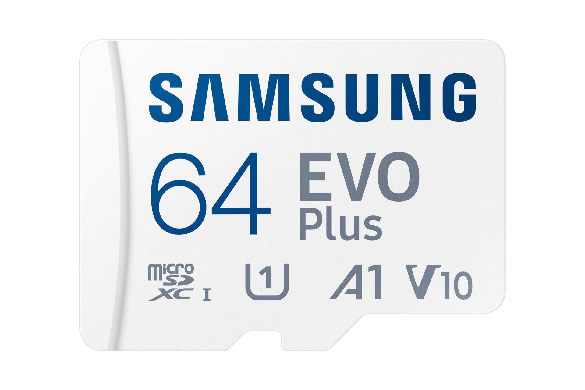 Cartão de Memória SAMSUNG EVO Plus MB-MC64SA/EU (64GB - 160 MB/s - Branco)