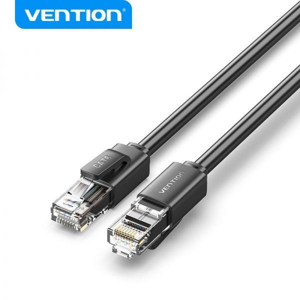 Cabo de Rede RJ45 VENTION IBRBF (1 m - Cat6 - RJ-45 - Preto), miniatura 2
