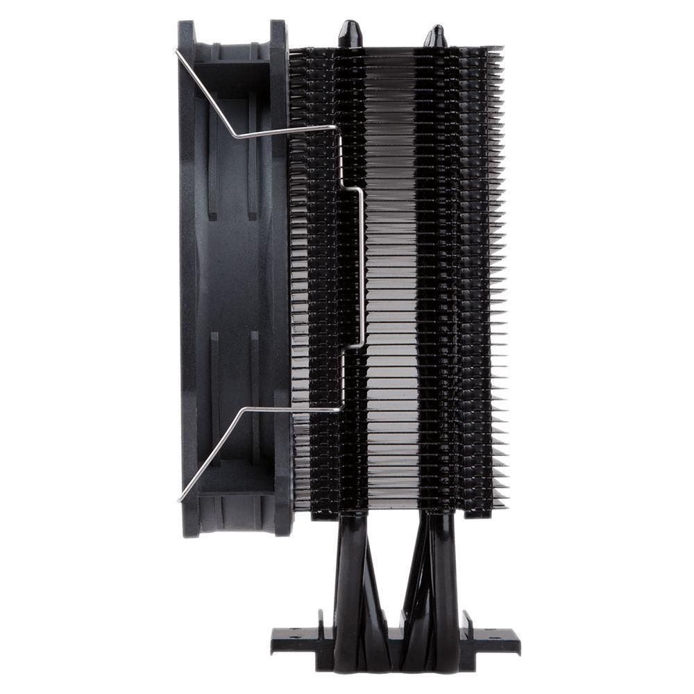 Cooler de CPU HIDITEC C12 PWM (120 mm - 1 ventoinha - 1600 RPM - Preto) — miniatura 2
