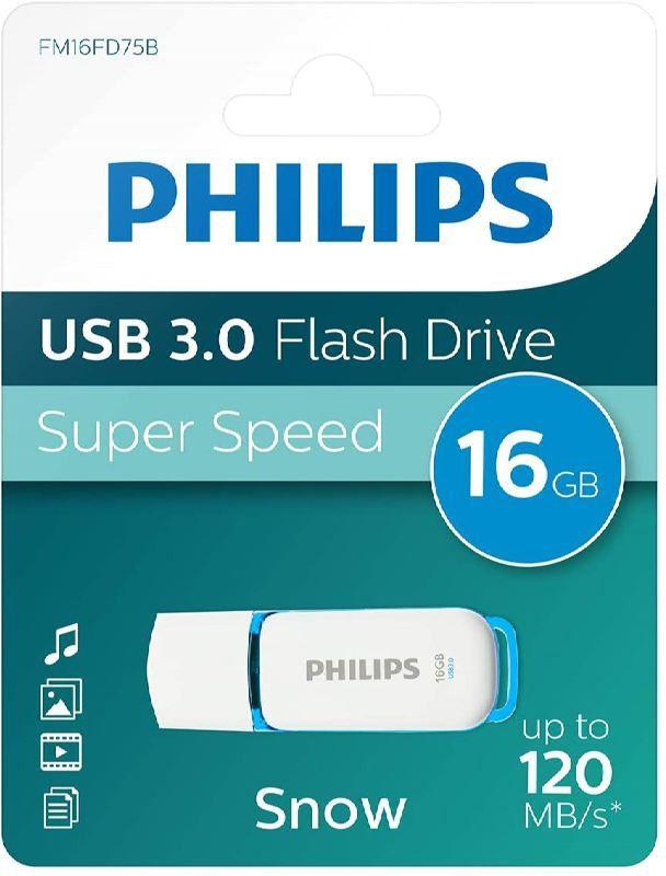 Pen USB PHILIPS Snow Edition FM16FD75B/00 (USB Tipo A - USB Type-A - 3.2 Gen 1 - Branco) — miniatura 2