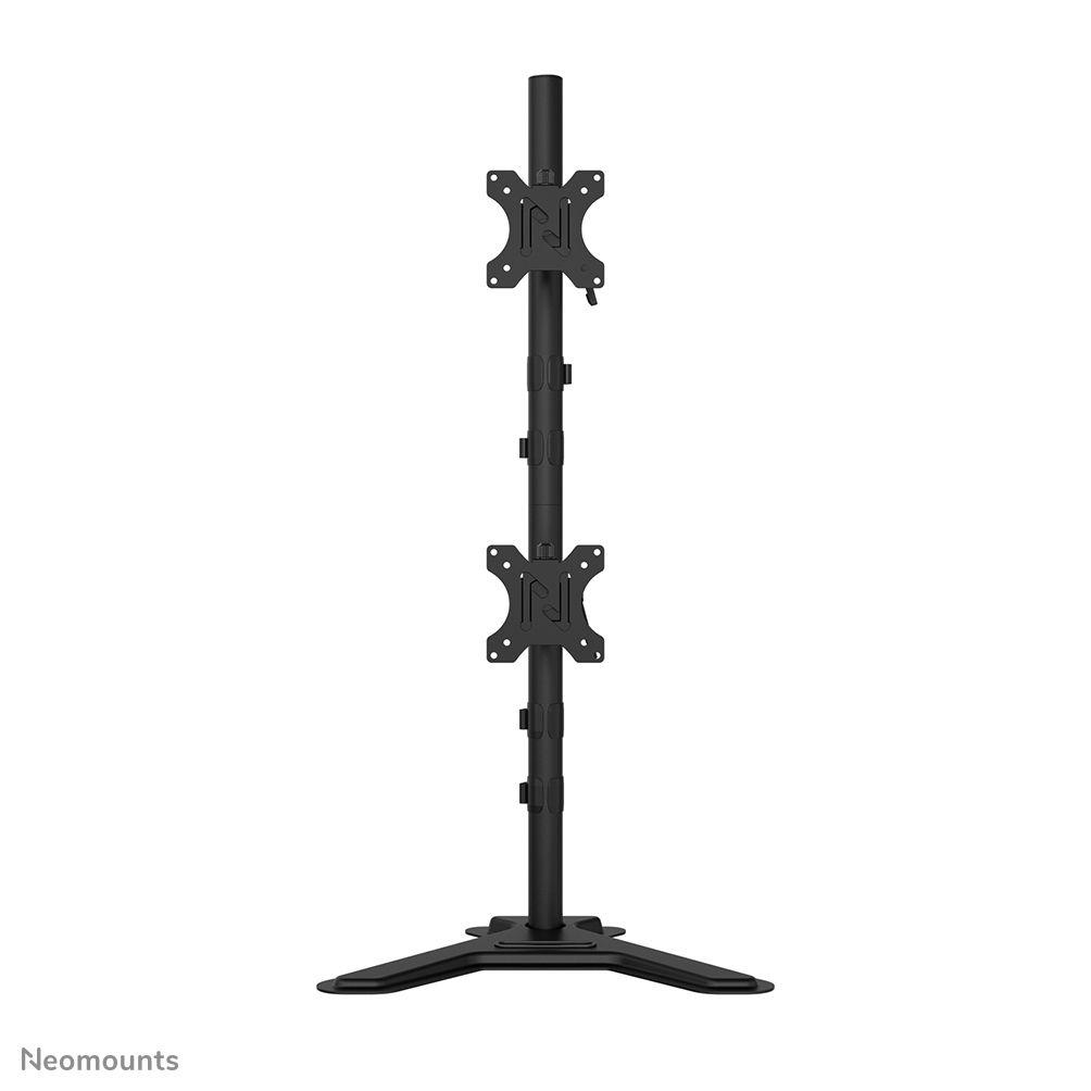 Suporte de Secretária para 2 Monitores NEOMOUNTS DS45-600BL2V (10–32″ - 9 kg por monitor - Preto), miniatura 3