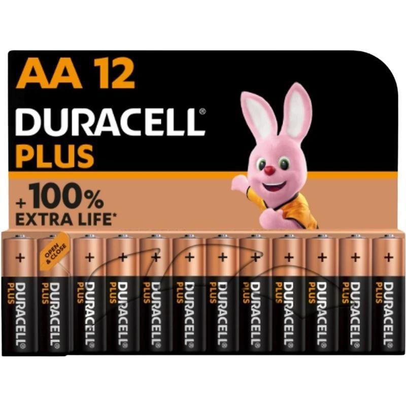 Pilhas Alcalinas DURACELL Plus AA LR6 (Preto e Dourado) — miniatura 2