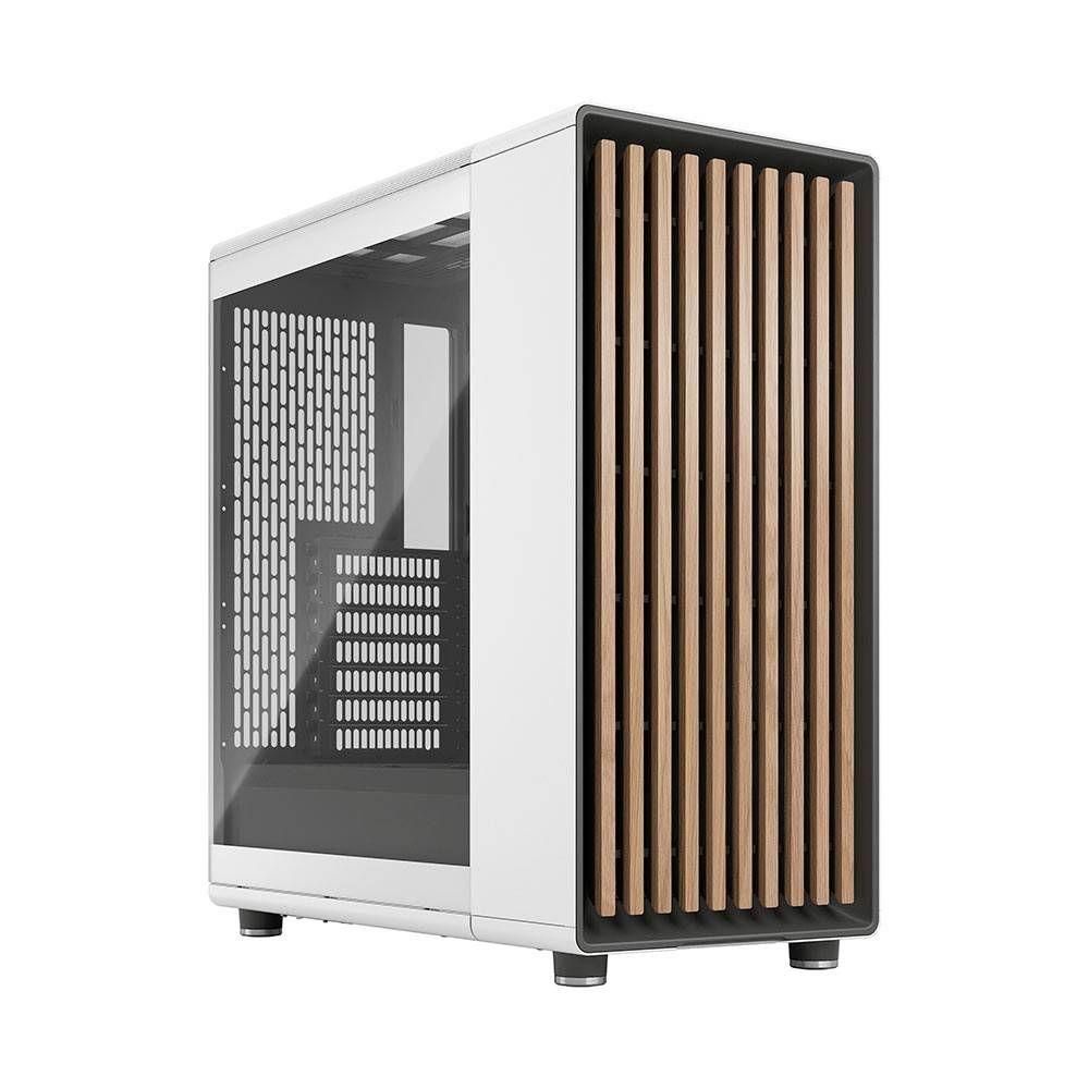 Caixa ATX FRACTAL DESIGN North Chalk White TG Clear (ATX, Micro ATX, Mini-ITX - Midi Tower - Branco) — miniatura 2