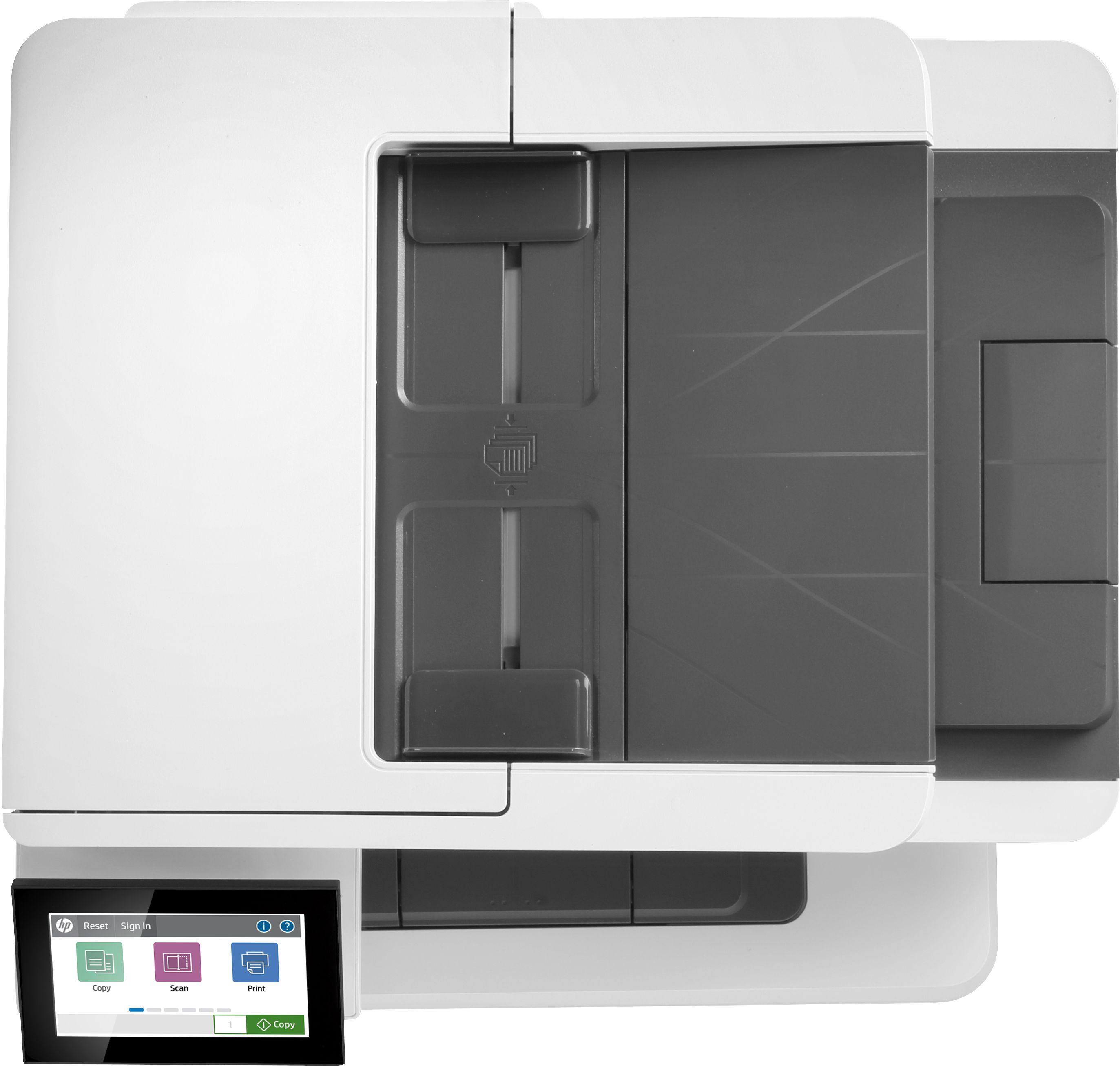 Impressora Multifunções Laser Monocromática HP LaserJet Enterprise M430f (A4 - Impressão a preto e branco - 350 folhas - Branco) — miniatura 5