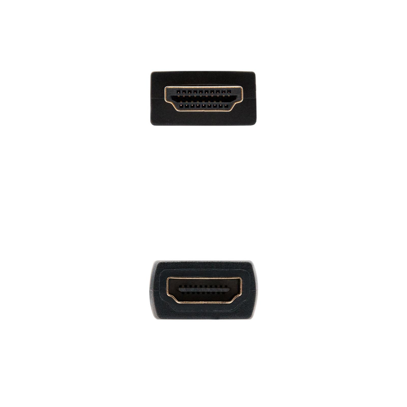 Cabo HDMI de Extensão NANOCABLE 10.15.1013 (3 m - 60 Hz - HDMI Type A - Preto), miniatura 3