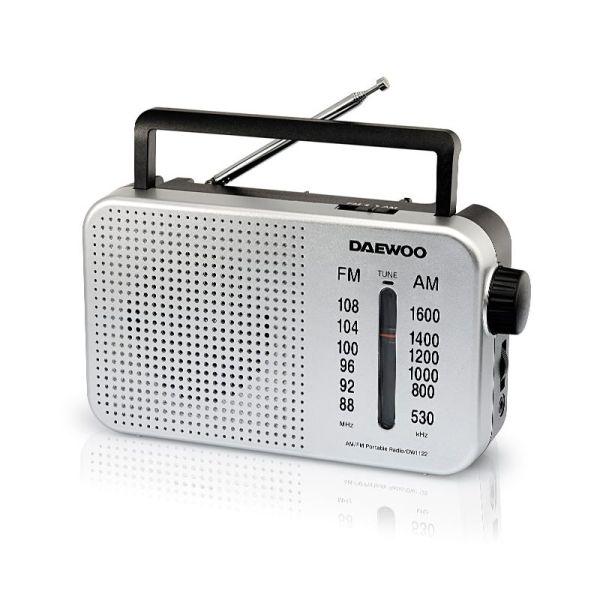 Rádio Portátil DAEWOO DW1122 (Prateado) — miniatura 2