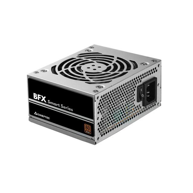 Fonte de Alimentação CHIEFTEC BFX-350BS (SFX - 350 W - 80 PLUS Bronze - Preto/Prateado)