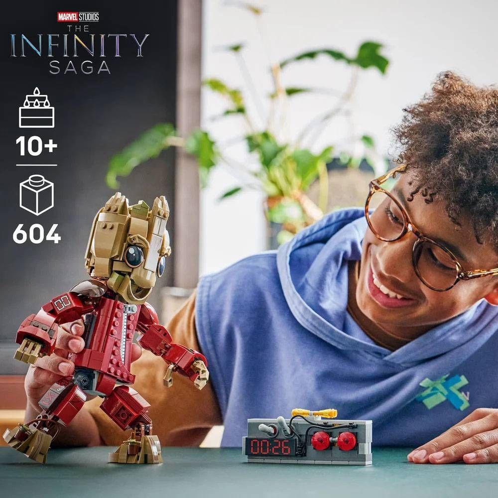 LEGO 76341 Marvel Super Heroes Groot com Macacão dos Ravager (10+ anos - 604 peças) — miniatura 6