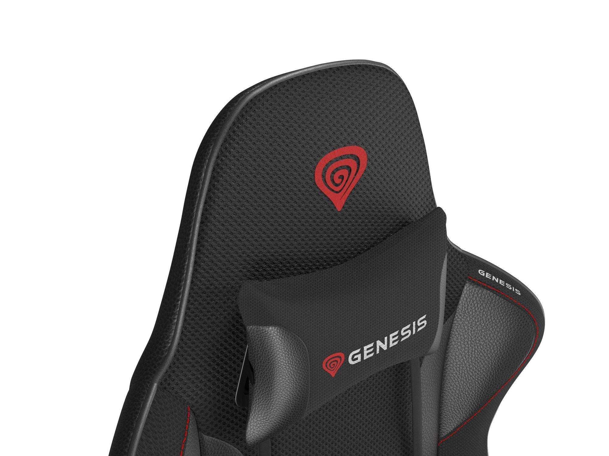 Cadeira Gaming GENESIS Nitro 440 G2 (120 kg - 7 cm - Tecido, Imitação de pele - Preto/Cinzento) — miniatura 12
