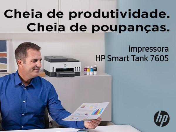 Impressora Multifunções HP Smart Tank 7605 (A4 - Impressão a cores - 250 folhas - Cinzento), miniatura 13