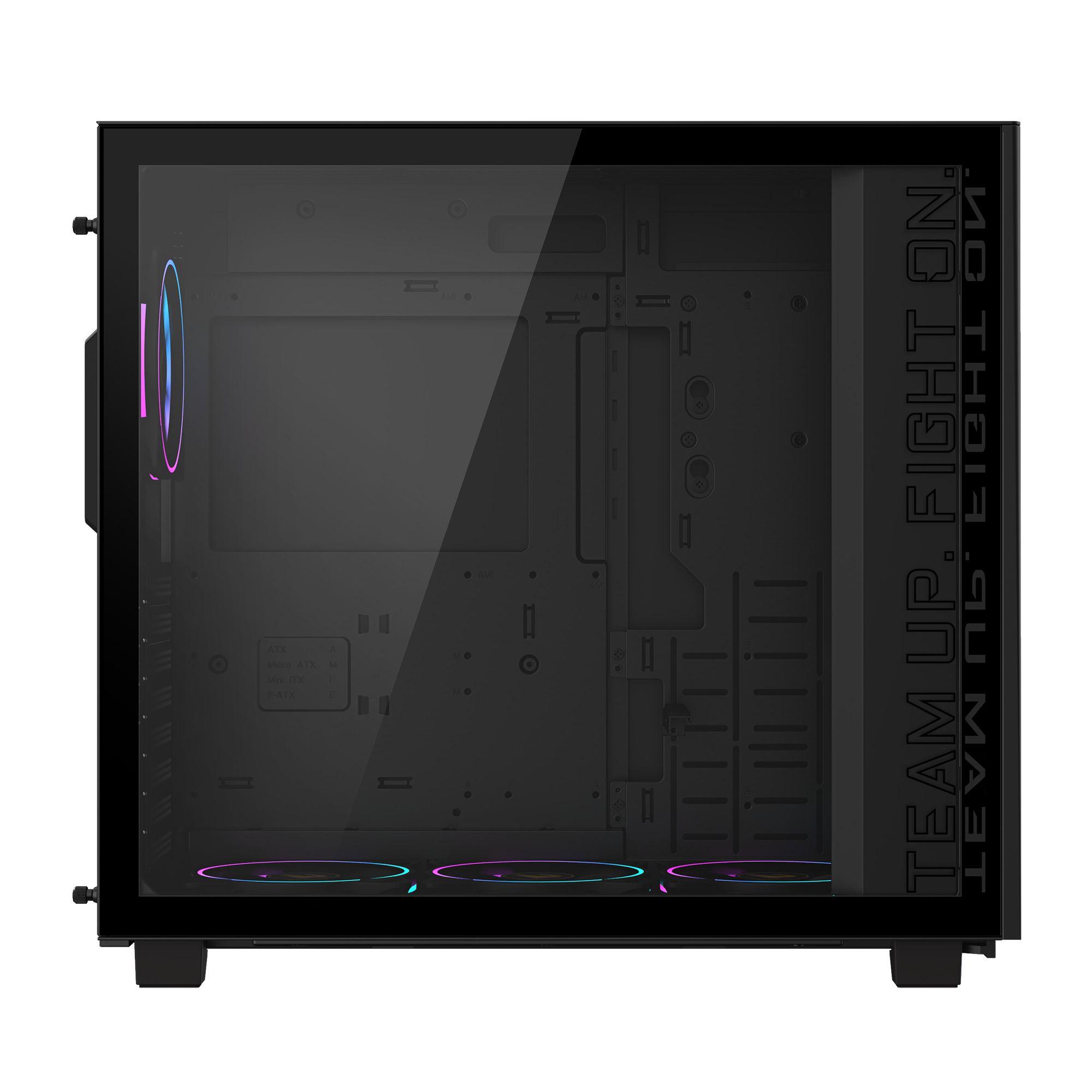 Caixa PC GIGABYTE AORUS C400 GLASS (ATX, Micro ATX, Mini-ITX - Midi Tower - Vidro, Plástico, Aço - Preto) — miniatura 2